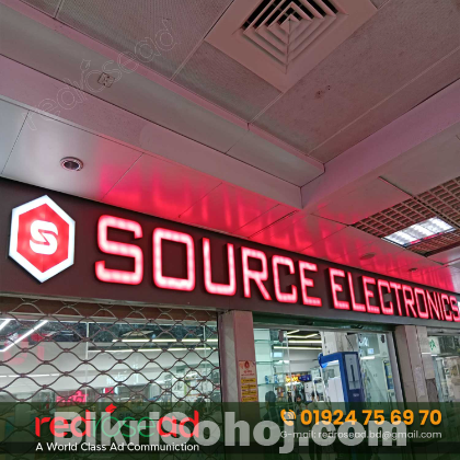 SOURCE ELECTRONICS ACRYLIC TOP LETTER LED LIGHT